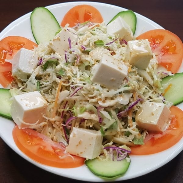 天然豆腐ごまサラダ