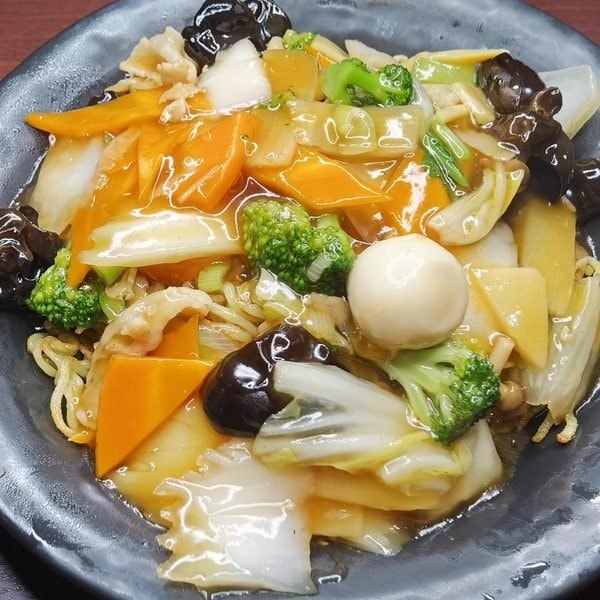 五目あんかけ焼きそば
