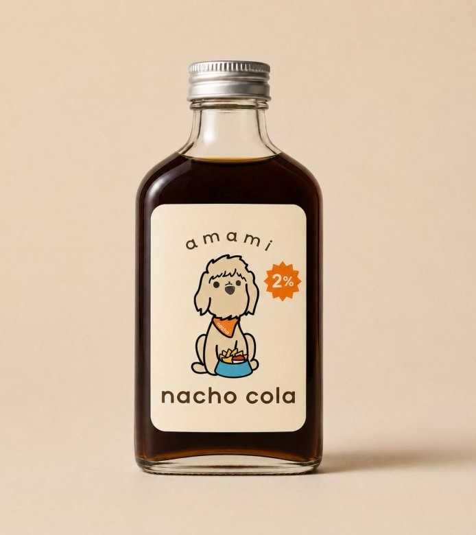 amami nacho cola 商品ボトル