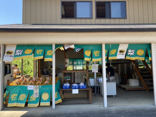 飯田梨園直売所を8月3日より開始致します