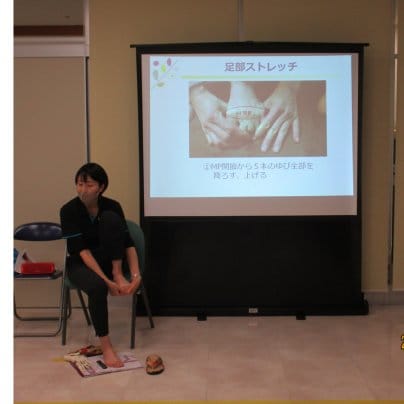 足ゆびストレッチ講座行いました！