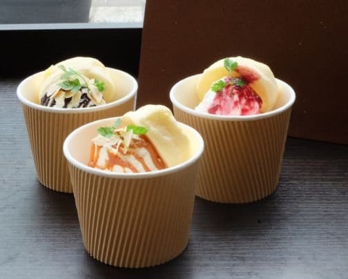 菊水本店テイクアウト『カップパンケーキ』再開いたします。