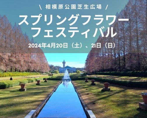 スプリングフラワーフェスティバルに出店します！