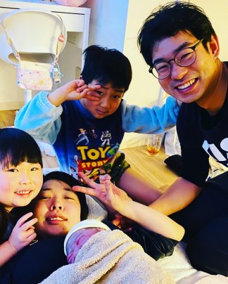 赤ちゃんが産まれました