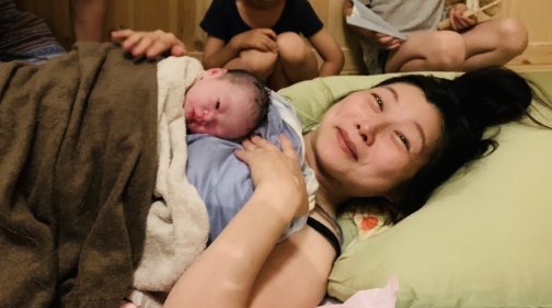 赤ちゃんが産まれました