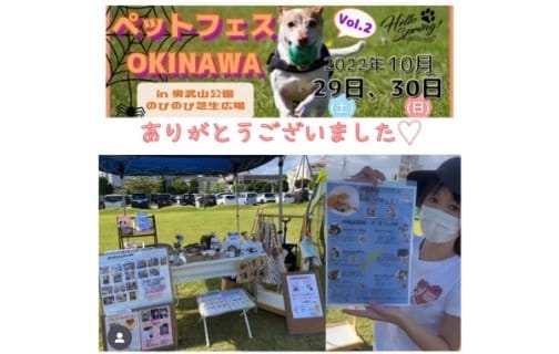 【ペットフェスOKINAWA】٩( ᐛ )و٩( ᐖ )۶  奥武山公園inのびのび芝生広場
