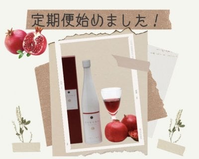 「天然ざくろ酵母」定期便はじめました〜！