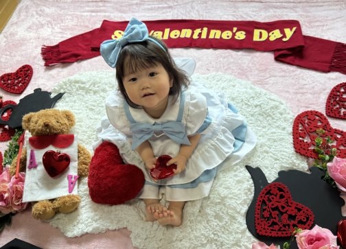 おひるねアート『アリスのバレンタイン♡』