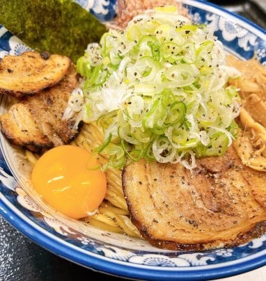 『油そば』+『ネギ増し』がオススメ❗️