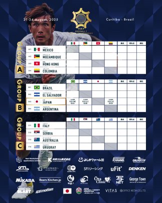 ソサイチW杯日本代表LIVE配信スケジュールのお知らせ