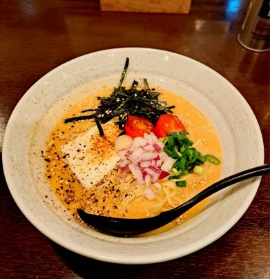 【七の介】 限定80食!!　「春のパスタ風ラーメンシリーズ第一弾✨」