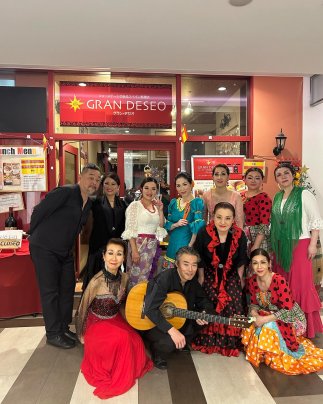 小形衣里フラメンコライブ終了しました。