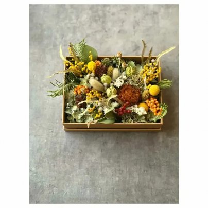 3/9, 10『BOXアレンジメント ‬ ミモザを入れて華弁当をつくりましょう♩』