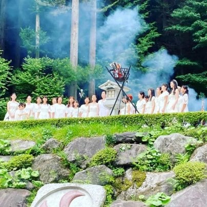 不二阿祖太神宮で君が代とカタカムナを奉納してきました。