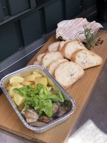 春のアヒージョ