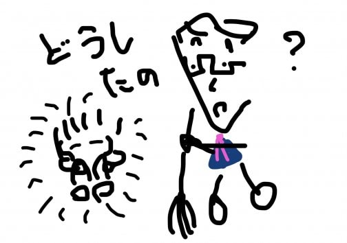 お掃除おばさんのお話