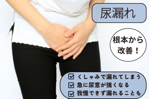 くしゃみで尿漏れ？骨盤底筋ゆるみと姿勢崩れに注意