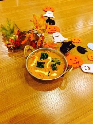 かぼちゃカレーはじめます！