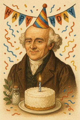 ハッピーバースデー！ハーネマン先生