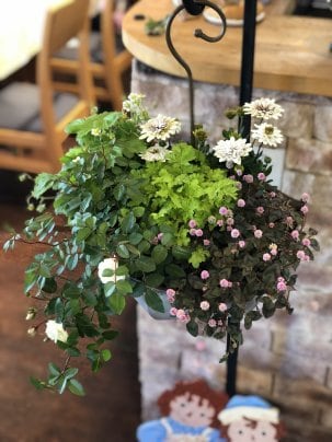 3月の寄せ植え教室　