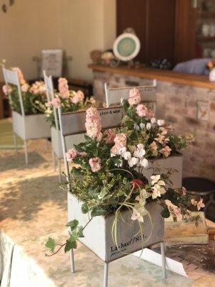 10月の寄せ植え教室🌸