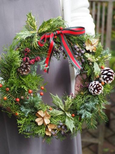 クリスマスリース作りコラボ企画開催🎄