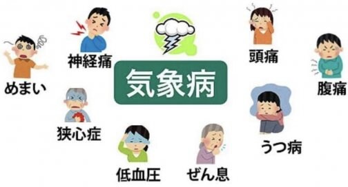 この時期は『気象病』にご注意を😌