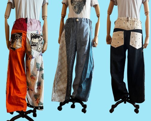 人気のズボンの販売スタート