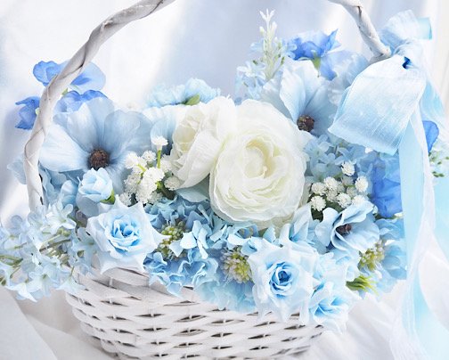 バスケットブーケのオーダー受付と販売を始めます！！