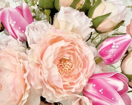 今度の新作ブーケは…