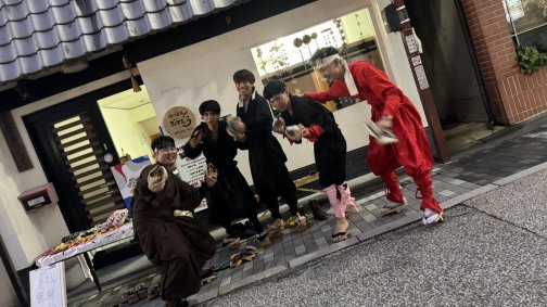 【7/25】『伏見・夏の夜市』にて「時代衣装おかむら」様と共同出店いたしました！