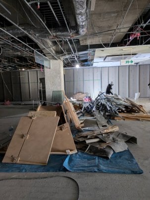 解体工事を行いました！