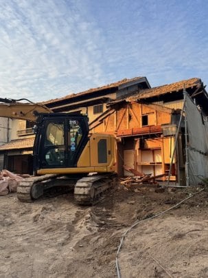 解体工事を行いました！