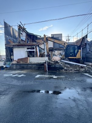 解体工事を行いました！