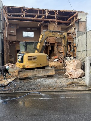 解体工事を行いました！