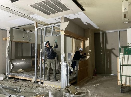 解体工事を行いました！