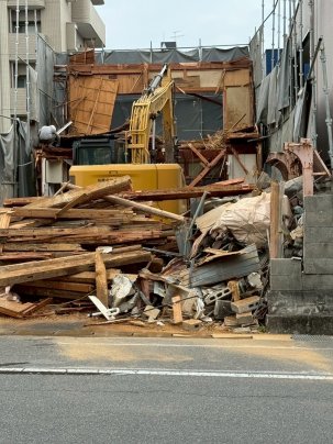 解体する前に！