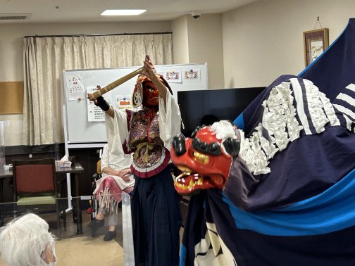 10/3　伊勢神楽が来ます！