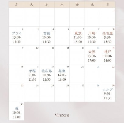 11月ゼミの予定