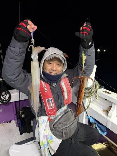 2月7日の釣果🛥️🎣🦑