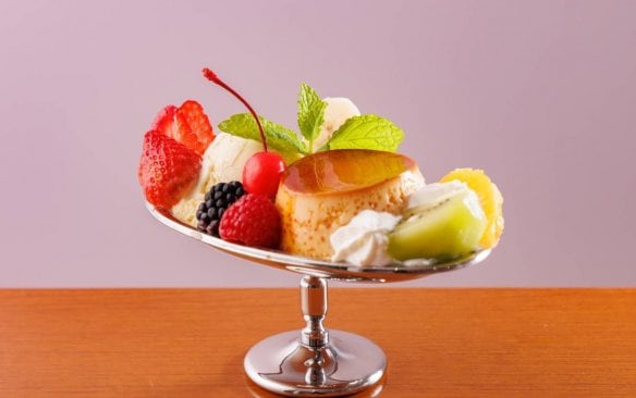 プリンアラモード