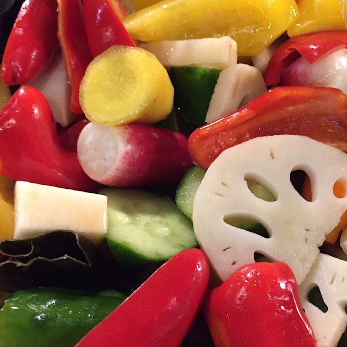 旬野菜のさっぱりづけ