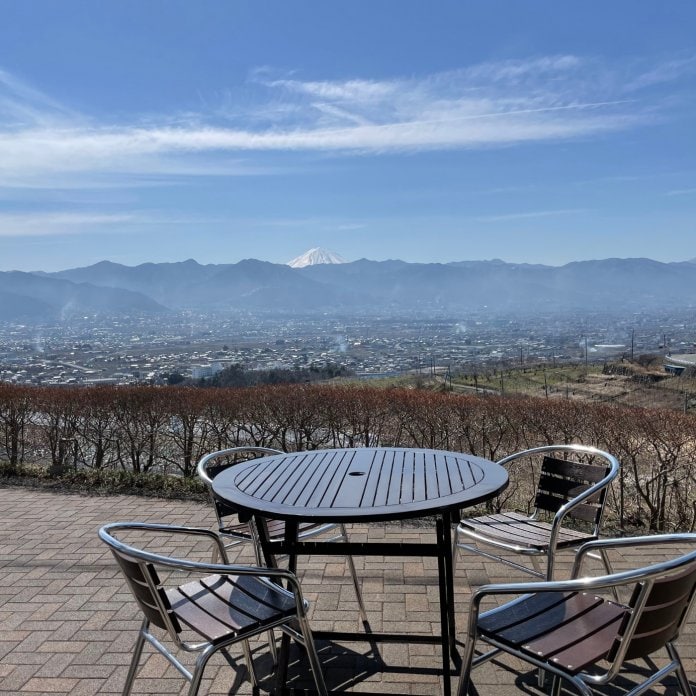 テラス席風景②