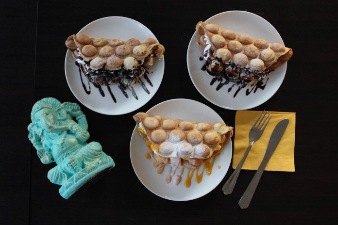 ワッフルメニュー