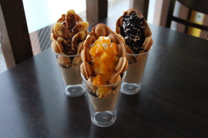 お持ち帰りワッフル