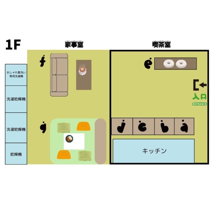 1階フロアマップ