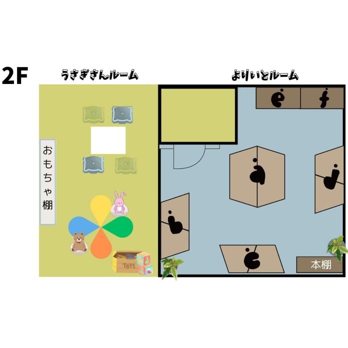 2階フロアマップ