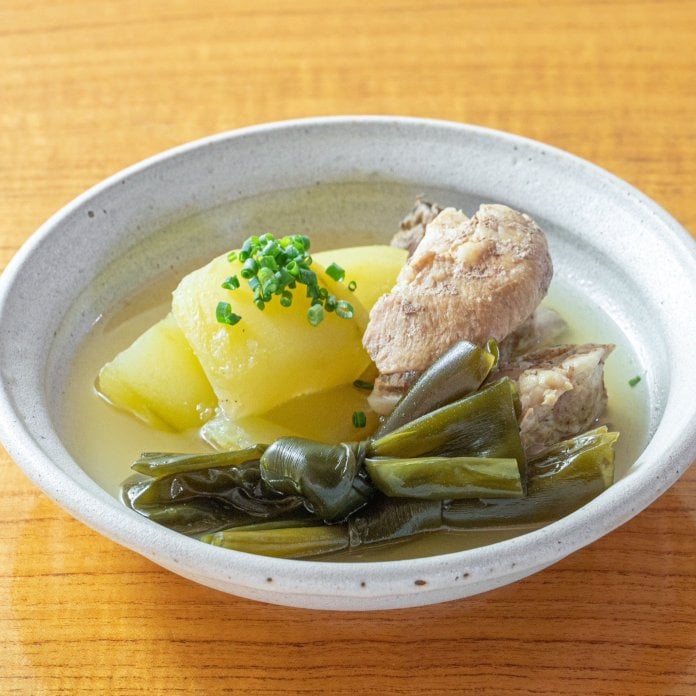 ソーキとパパイヤの煮物