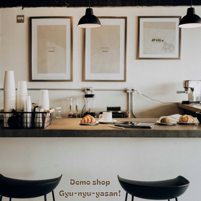 【デモ】牛乳屋さんグルメ