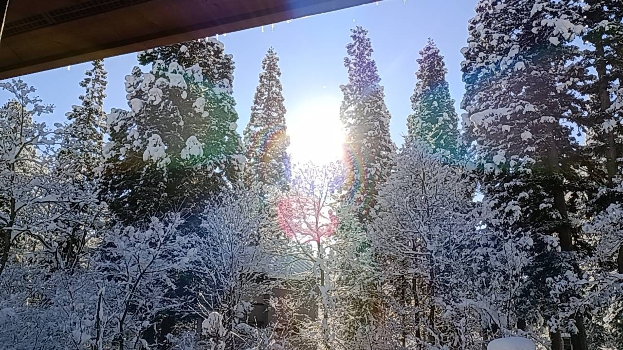妙高高原 雪景色